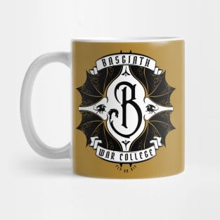 Basgiath War College Crest (white gold) Mug